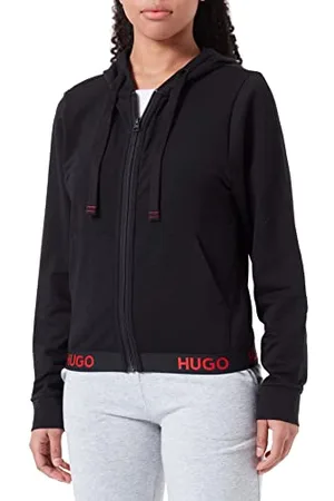HUGO BOSS Damen Sporty Logo_Jacket Loungewear Jacket, , 3XL EU