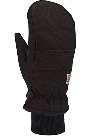 Carhartt Herren Isolierter Kunstleder mit Entenmuster Handschuhe für kaltes Wetter, , L