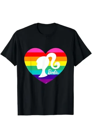 Barbie Regenbogen Herz T-Shirt