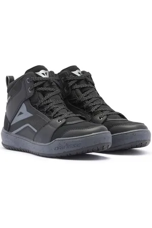 Dainese Damen Suburb D-Wp Shoes Wmn wasserdichte Motorradschuhe, Schwarz/Eisengrau/Metall, 40 EU
