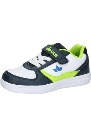 LICO Feo VS Sneaker, Weiss/Marine/Lemon, 38 EU