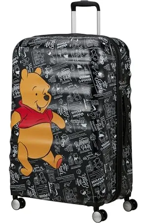 American Tourister Wavebreaker Disney FL - Spinner L, Suitcase, 77 cm, 96 L, Multicolored (Winnie The Pooh)