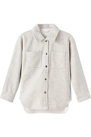 NAME IT Unisex NKNNELOA LS Overshirt NOOS Jacke, , 158/164