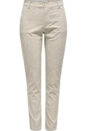 ONLY Damen Onlsura Mw Stud Chino Pant PNT, , L / 32L