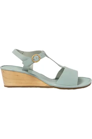El Naturalista Damen N853 Gaia Durchgängies Plateau Sandalen mit Keilabsatz, Blue, 36 EU Weit