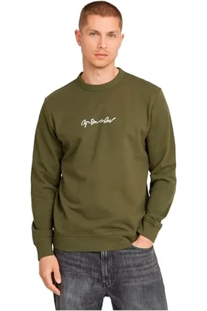 G-Star Herren G-Script Logo Sweatshirt, , L