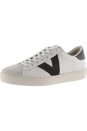 victoria Low-Top Unisex Berlin Leder & Kontrast-Teile & Spaltleder-Zehe 1126142 für Erwachsene 38
