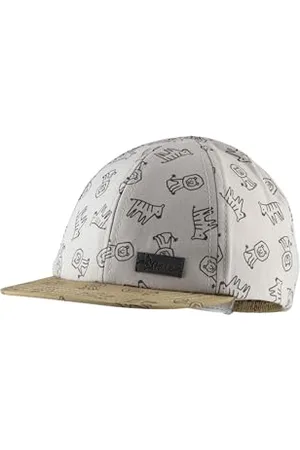 Sterntaler Basecap Safari - Jungen Baseball Cap aus Baumwollstoff mit Allover Druck - Sommer Cappy elastisch mit Gummizug - Sportive Baby und Kinder Schirmkappe, , Größe 45