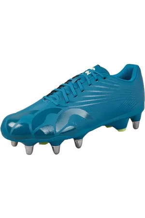 Canterbury Unisex Stamped Grndbrk Team Stiefel, Lagoon/Sunny Lime/Spray, 49.5 EU