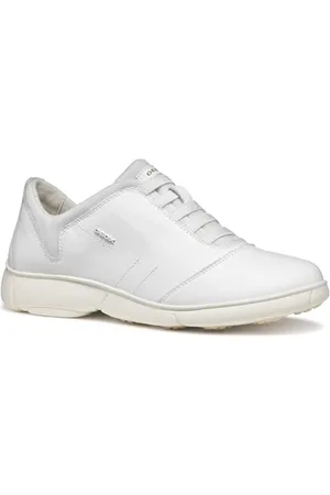Geox Damen D Nebula 2.0 C Sneaker, White, 35 EU