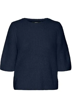 VERO MODA VMAWSOME 2/4 O-Neck Pullover Boo