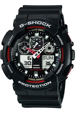 Casio HerrenArmbanduhr Analog-Digital Quarz Harz GA-100-1A4ER
