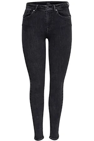 ONLY Damen Onlpower Mid Push Up Rea3722 Noos Skinny Jeans, , 30/Large EU