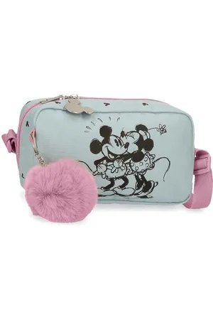 Disney Joumma Bags Mickey & Minnie Kisses Schulmäppchen, Federmäppchen für Kinder, Organisieren und Transportieren von Stiften und Stiften., , Umhängetasche