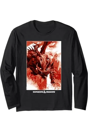 Dungeons & Dragons Dragon Rider Fire Blast Langarmshirt