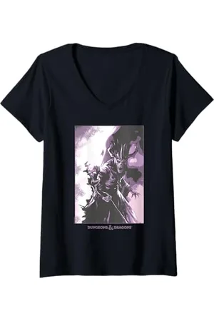 Dungeons & Dragons Damen Casting Lich T-Shirt mit V-Ausschnitt
