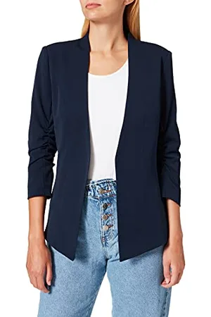 VILA Damen Viher New 3/4 Blazer/Su-noos Blazer, ,L