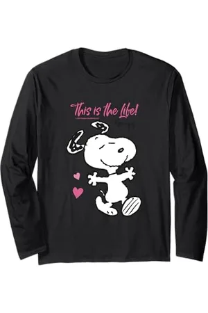 Peanuts Snoopy Das ist das Leben Langarmshirt