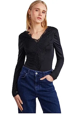 Pieces® Damen Pcilu Ls Top Noos, , M