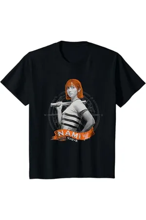 Onepiece Kinder Nami Live Action Strohhut Pirat Katze Einbrecher Kinder T-Shirt