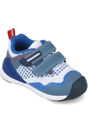 Biomecanics 252131 Sneaker, Weiß/Blau, 22 EU
