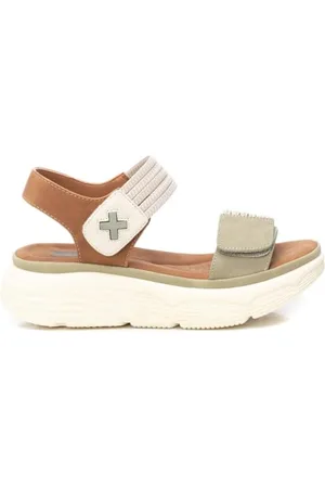 Xti Damen 143986 Sneaker, kaki, 41 EU