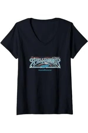 Dungeons & Dragons Damen Retro Spelljammer T-Shirt mit V-Ausschnitt