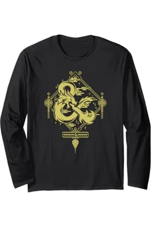 Dungeons & Dragons Year of the Dragon Gold Logo Langarmshirt