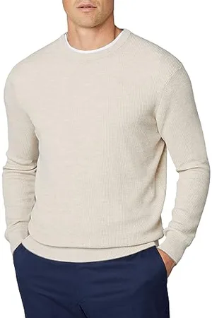 Hackett Herren Rib Knit Crew Pullover, , L