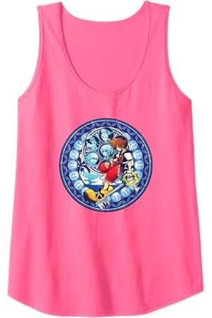 Disney Kingdom Hearts Sora Keyblade Mosaic T-Shirt Tank Top