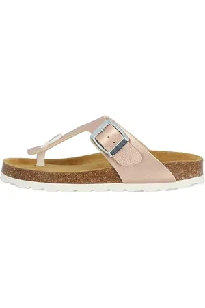 Lurchi 95L7003005 Schiebe-Sandalen, Rose-Gold, 38 EU