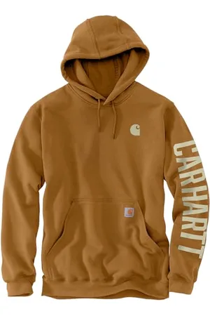 Carhartt Rain Defender Mittelgewichtspullover mit lockerer Passform und C-Grafik, Herren, , S
