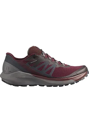 Salomon Damen Sense Ride Trailrunning-Schuhe, Wine Tasting Quiet Shade Ebony, 36 EU