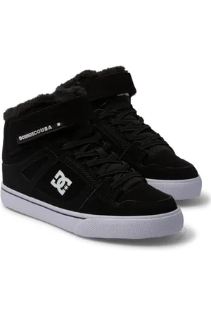 Dcshoes Pure High-Top Sneaker, Black/White, 28 EU