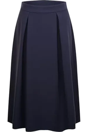 Seidensticker Damen Rock - Midi Rock - Regular Fit - Bügelleicht - Glocken- Rock - Midi - Stretch