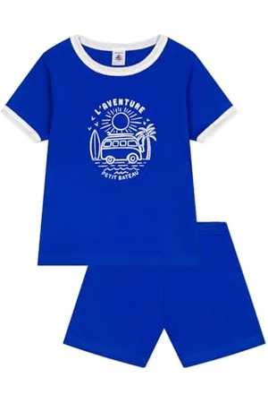 Petit Bateau Jungen A0D72 Pyjacourt, , 6 Jahre