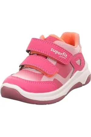 Superfit Cooper Sneaker, Pink/Orange 5500, 21 EU