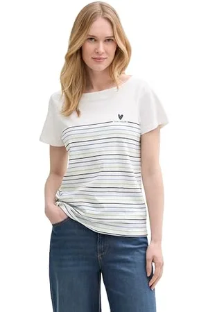 TOM TAILOR Basic Top mit Bio-Baumwolle, Pistachio Green, L