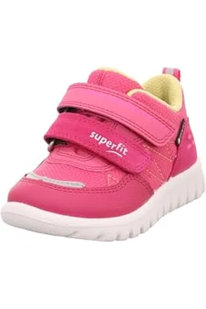 Superfit SPORT7 Mini Gore-Tex Sneaker, Pink/Gelb 5500, 27 EU