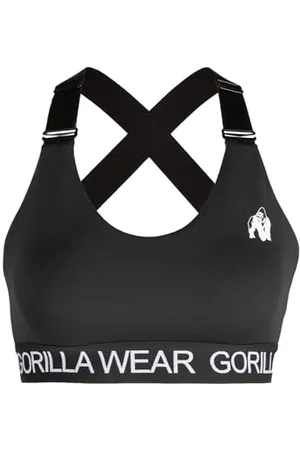 Gorilla Wear Colby Sports Bra - - Sport-BH Bodybuilding Fitness Tight Fit Oberteil Unterwäsche Starker Halt Yoga Alltag Bustier, M