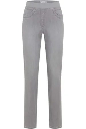 Brax Damen Pamina Fun Light Denim Jeans, , 36W / 32L EU