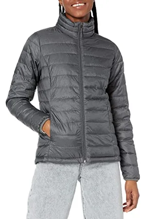 Amazon Damen Leichte, langärmelige, Wasserabweisende, packbare Pufferjacke (in Übergröße erhältlich), , XS