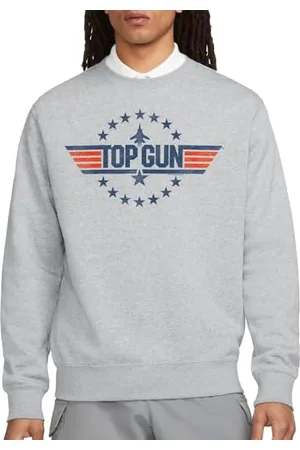 Top Gun Unisex Star Logo Crew Sweatshirt, , L