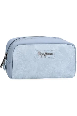 Pepe Jeans Jana, lässige Reisetaschen, und beige, aus Polyester und Kunstlederdetails von Joumma Bags, , Talla única, Kleine Kosmetiktasche