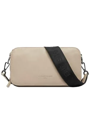 liebeskind Berlin Damen-Umhängetasche,Clarice M“ Crossbody Bag Damen aus Leder mit verstellbaren Schulterriemen Damen-Schultertasche,großzügige Fächer mit Reißverschluss Knopfverschluss, Shoulder Bag