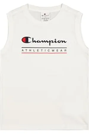 Champion Jungen Legacy Boy - Graphic Sleeveless Crewneck T-Shirt with Large Logo Tanktop,