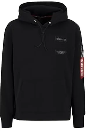 Alpha Industries Herren Patch LF Hoody Kapuzenpullover, , XXL