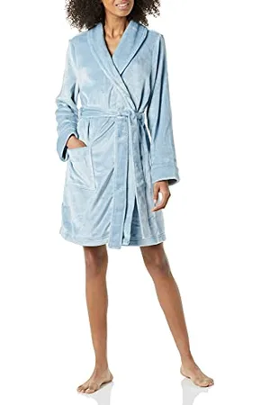 Amazon Damen Mittellanger Bademantel Plüsch (Erhältlich in Übergröße), , XS