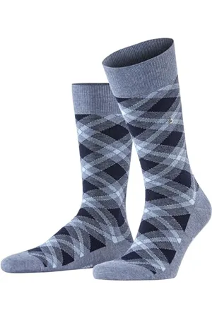 Burlington Herren Socken Tartan M So Baumwolle gemustert 1 Paar, , 40-46