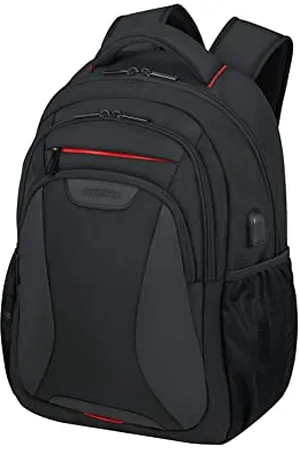 American Tourister AT Work - 15.6 inch laptop backpack Eco USB, 45 cm, 25 L, black (bass black)